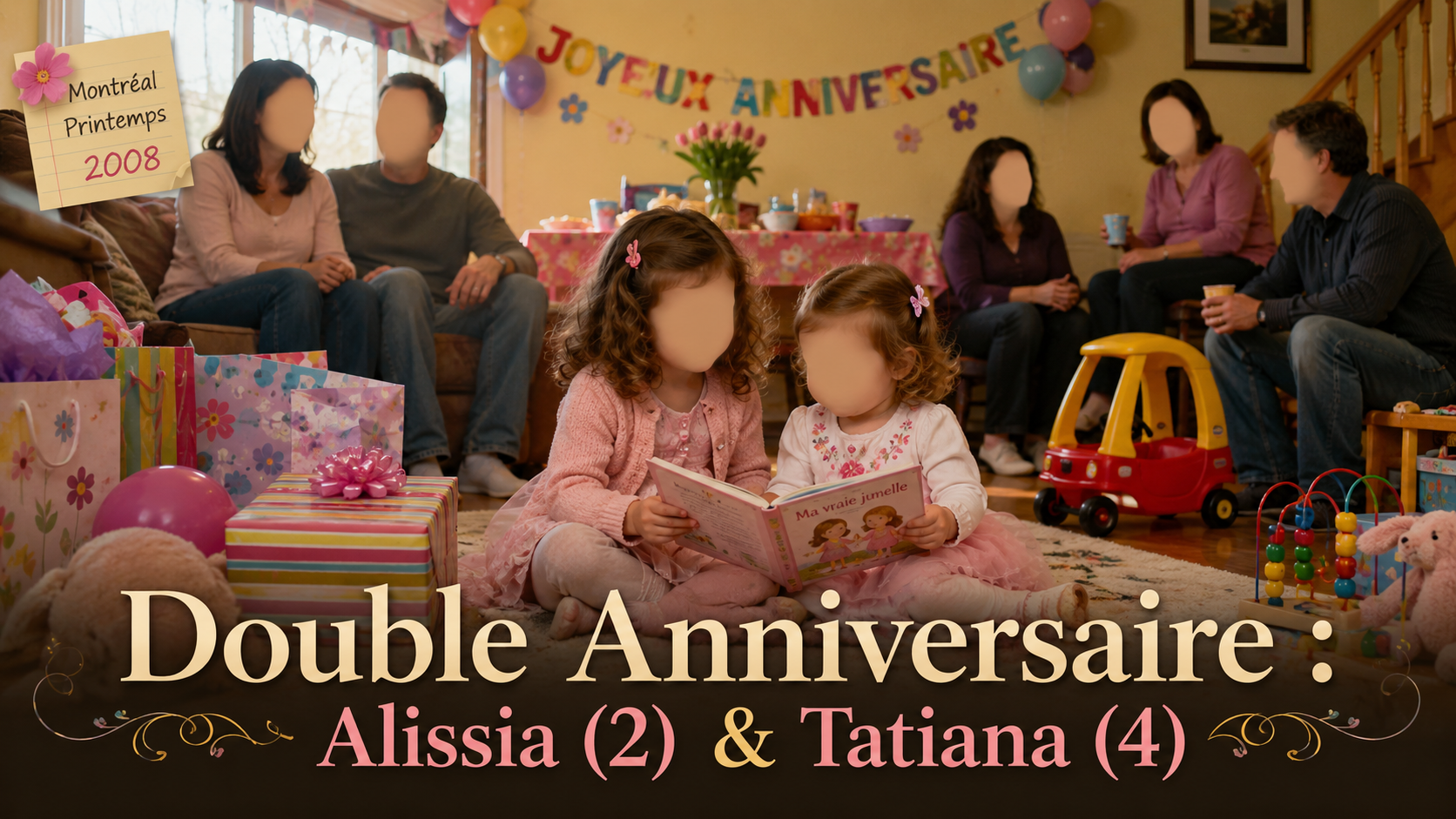 Double Birthday: Alissia (2) & Tatiana (4)